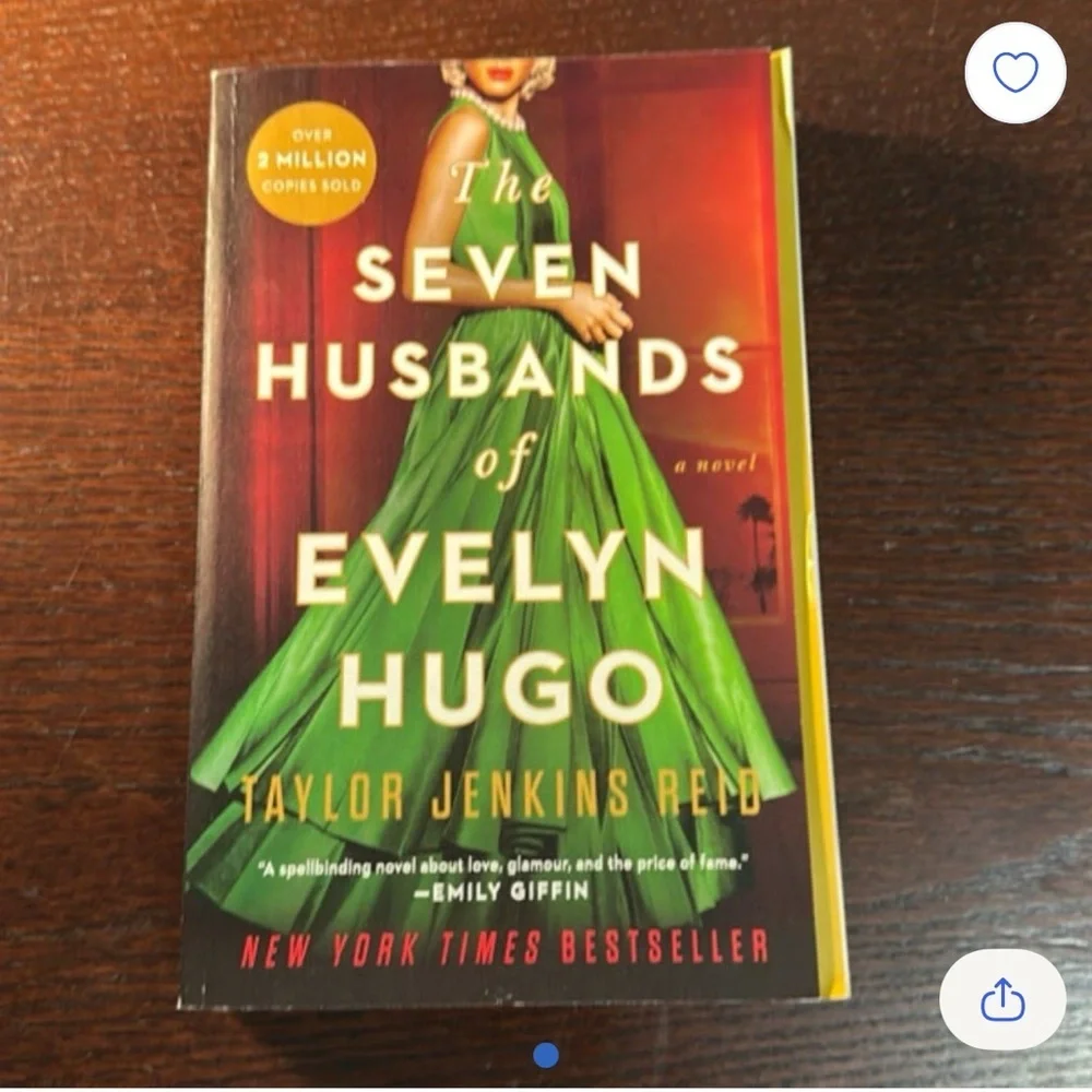 The Seven Husbands of Evelyn Hugo Book